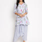 Ahalyaa Beautiful Crepe Printed Top With Harem Pant | Swadesiicart
