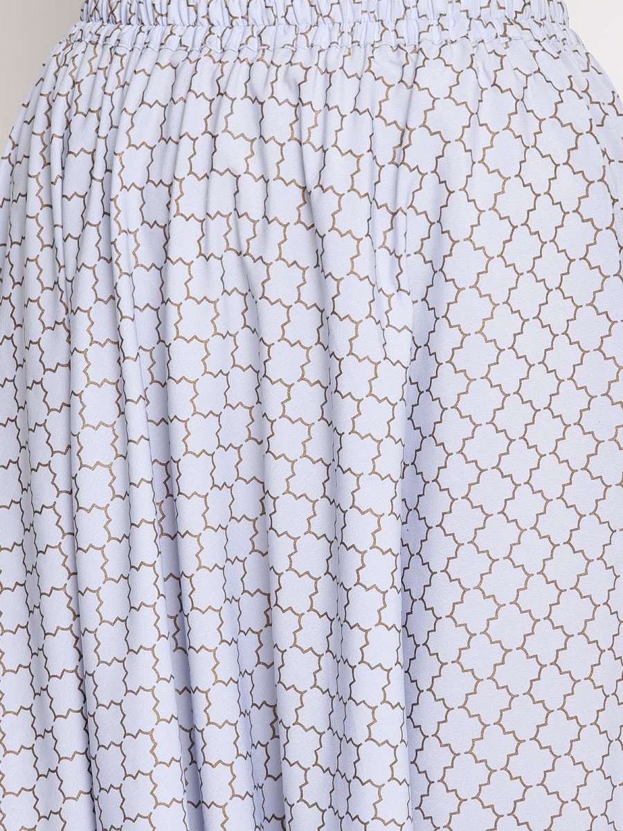 Ahalyaa Beautiful Crepe Printed Top With Harem Pant | Swadesiicart