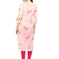 Ahalyaa Printed Floral Muslin Straight Kurta For Women | Swadesiicart