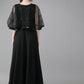 Ahalyaa Women Cap Style Beautiful Long Dress | Swadesiicart