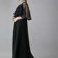 Ahalyaa Women Cap Style Long Dress | Swadesiicart