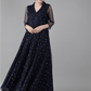 Ahalyaa Women Printed Maxi Dress | Swadesiicart