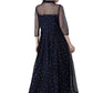Ahalyaa Women Printed Maxi Dress | Swadesiicart