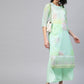 Ahalyaa Women Pastel Floral Summer Kurta | Swadesiicart
