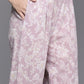 Ahalyaa Floral Printed Regular Gotta Patti Pure Cotton Kurta With Salwar | Swadesiicart