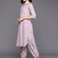 Ahalyaa Floral Printed Regular Gotta Patti Pure Cotton Kurta With Salwar | Swadesiicart