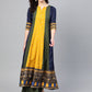 Ahalyaa Pleated Kurta with Palazzo Set | Swadesiicart