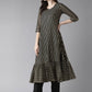 Ahalyaa Black Kurta with Trouser | Swadesiicart