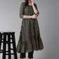 Ahalyaa Black Kurta with Trouser | Swadesiicart
