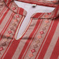 Ahalyaa Women Maroon Printed Gotta Patti Velvet Kurta with Palazzos & With Dupatta | Swadesiicart
