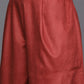 Ahalyaa Women Maroon Printed Gotta Patti Velvet Kurta with Palazzos & With Dupatta | Swadesiicart