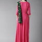 Ahalyaa Dark Pink Women's Gown | Swadesiicart