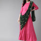 Ahalyaa Dark Pink Women's Gown | Swadesiicart