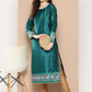 Ahalyaa Women Ethnic Motifs Embroidered Gotta Patti Kurta | Swadesiicart