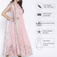Ahalyaa Women Pink Solid Anarkali Kurta | Swadesiicart