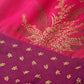 Ahalyaa Purple & Golden Screen Printed Maxi Dress | Swadesiicart
