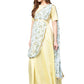 Ahalyaa Draped Dupatta A line Dress | Swadesiicart