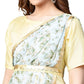 Ahalyaa Draped Dupatta A line Dress | Swadesiicart