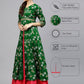 Ahalyaa Women Rubber Glitter Anarkali & Double layer Poly Silk Kurta | Swadesiicart