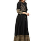 Ahalyaa Black Printed Anarkali Beautiful Kurta | Swadesiicart