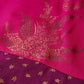 Ahalyaa Magenta & Pink Screen Printed Kurta with Palazzo | Swadesiicart