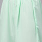 Ahalyaa Women Sea Green & Golden Printed Kurta With Palazzo | Swadesiicart