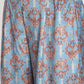 Ahalyaa Women's Orange Color Digital Print Velvet Kurta With Palazzo | Swadesiicart