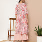 Ahalyaa Women Floral Printed Pleated Kurta With Palazzos | Swadesiicart