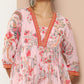 Ahalyaa Women Floral Printed Pleated Kurta With Palazzos | Swadesiicart