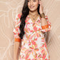 Ahalyaa Floral Printed Regular Gotta Patti Kurta with Palazzos | Swadesiicart
