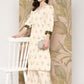 Ahalyaa Women Floral Printed Regular Gotta Patti Kurta with Palazzos | Swadesiicart