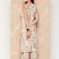 Ahalyaa Floral Printed Regular Gotta Patti Kurta with Palazzos | Swadesiicart
