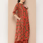 Ahalyaa Women Floral Printed Panelled Sequinned Kurta with Palazzos | Swadesiicart