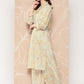 Ahalyaa Floral Printed Regular Kurta with Palazzos | Swadesiicart