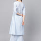 Ahalyaa Printed A Line Beautiful kurta with Palazzo for Women | Swadesiicart