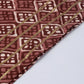 Ahalyaa Women Maroon & Off-White Printed A-Line Kurta with Palazzos | Swadesiicart