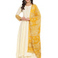 Ahalyaa Solid Anarkali Kurta With Dupatta Set | Swadesiicart
