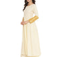 Ahalyaa Solid Anarkali Kurta With Dupatta Set | Swadesiicart