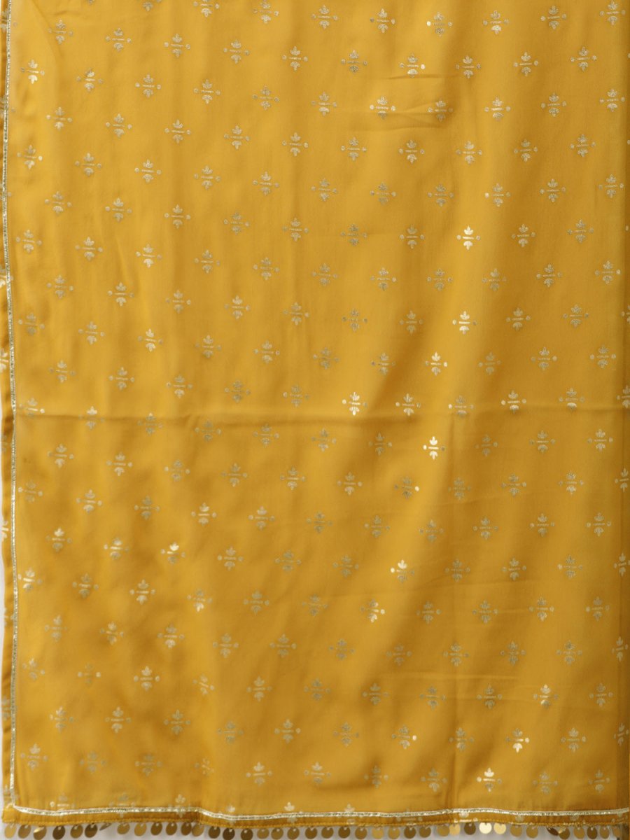 Ahalyaa Mustard Suit Set | Swadesiicart