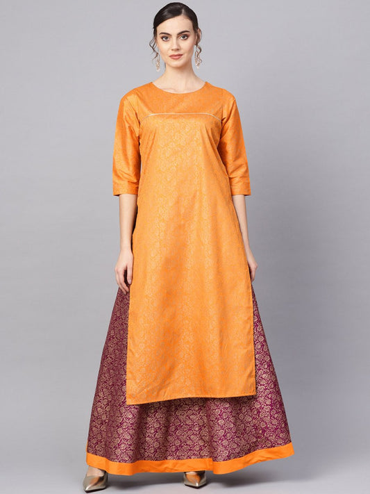 Ahalyaa Indo Western Kurta Set | Swadesiicart