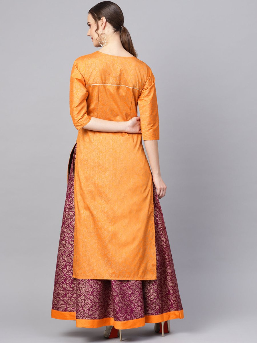 Ahalyaa Indo Western Kurta Set | Swadesiicart