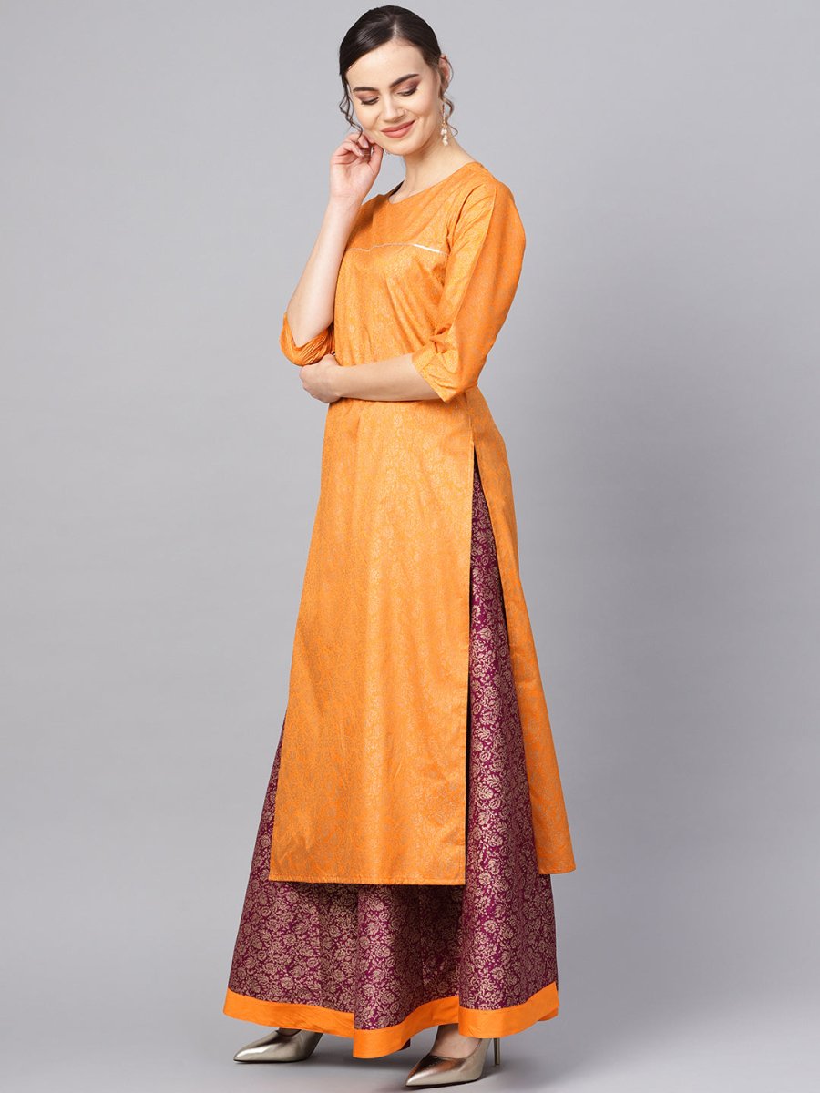 Ahalyaa Indo Western Kurta Set | Swadesiicart