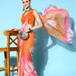Ahalyaa Abstract Chiffon Saree | Swadesiicart