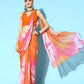 Ahalyaa Abstract Chiffon Saree | Swadesiicart