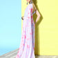 Ahalyaa Poly Chiffon Abstract Printed Saree | Swadesiicart