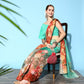 Ahalyaa Floral Printed Saree | Swadesiicart