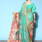 Ahalyaa Floral Printed Saree | Swadesiicart