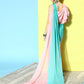 Ahalyaa Poly Chiffon Ombre Saree | Swadesiicart