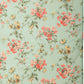 Ahalyaa Green & Peach Colored Printed Bagh Ready to Wear Saree Set | Swadesiicart