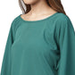 Ahalyaa Indo Western Sea Green Cape With Drape Pant | Swadesiicart